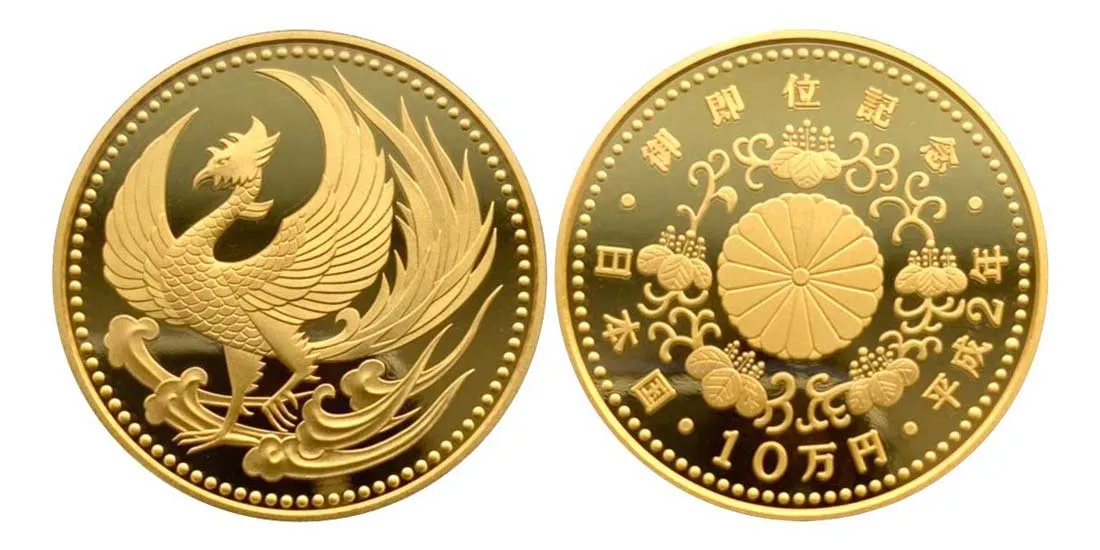 10万円金貨（御即位）